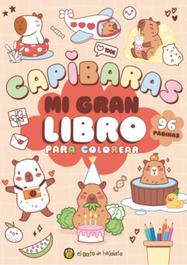 GATO DE HOJALATA, Capibaras ('Mi gran libro para colorear')