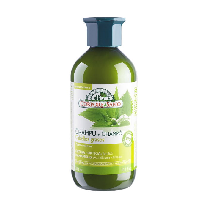 Corpore Sano Champú Ortiga y Hamamelis Antigrasa 300ml para Cabello Graso Corpore Sano Champú Ortiga y Hamamelis Antigrasa 300ml para Cabello Graso