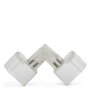 Conector L Neon Flex 80 para Tira LED