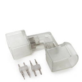 Conector L Neon Flex 80 para Tira LED