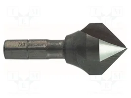 ALPEN-MAYKESTAG Avellanador de Acero Rápido HSS, Hexagonal 1/4 pulgada
