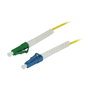 Synergy21 LWL-1-Faser-Patchkabel, LC-LC APC, 0.5m, 9/125u, OS2, G657A2, Knickschutztülle, Referencia: LWL-1