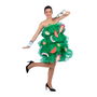 My Other Me Disfraz Ensalada Vestido con Accesorios y Brazaletes Talla One Size Adult Verde