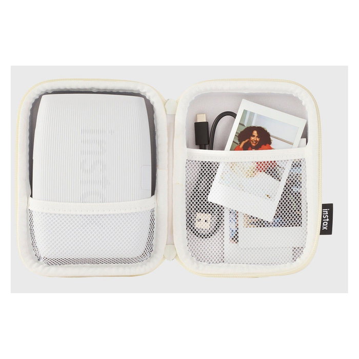 FUJIFILM Case for Instax mini Link 3 clay white
