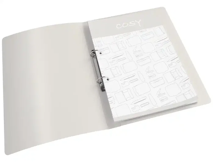 LEITZ Carpeta de Anillas Cosy PP A4 Amarillo (Set de 10)