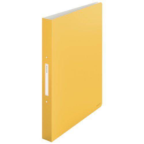 Leitz 42380019 Carpeta 2 Anillas Active Cosy, A4, Polipropileno, Amarillo Leitz 42380019 Carpeta 2 Anillas Active Cosy, A4, Polipropileno, Amarillo