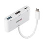 Lindy Convertidor USB-C a HDMI USB 3.1 Tipo C con Power Delivery (PD) para Vídeo y Carga