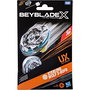 HASBRO Sterling Wolf 3-80FB UX Beyblade X Kit inicial. Tops con sistema acelerador X, hoja y piñón intercambiables. Explosiones impresionantes.