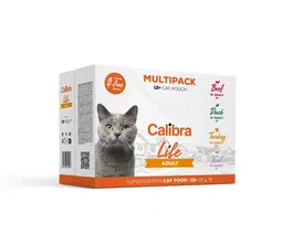 Calibra Life Pouch Adult Multipack Comida Húmeda para Gatos 12x85 gr
