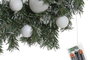 DKD Home Decor Corona LED Nevada Verde con 50 LEDs