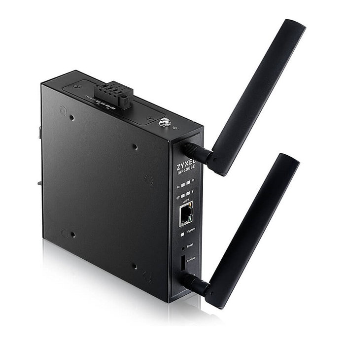 Zyxel IAP500BE Punto de Acceso Industrial Rugged, Dual-Band (2.4/5 GHz) hasta 5012 Mbit/s, PoE, MIMO, IP65, para Interiores/Exteriores -25°C a 65°C Zyxel IAP500BE Punto de Acceso Industrial Rugged, Dual-Band (2.4/5 GHz) hasta 5012 Mbit/s, PoE, MIMO, IP65, para Interiores/Exteriores -25°C a 65°C