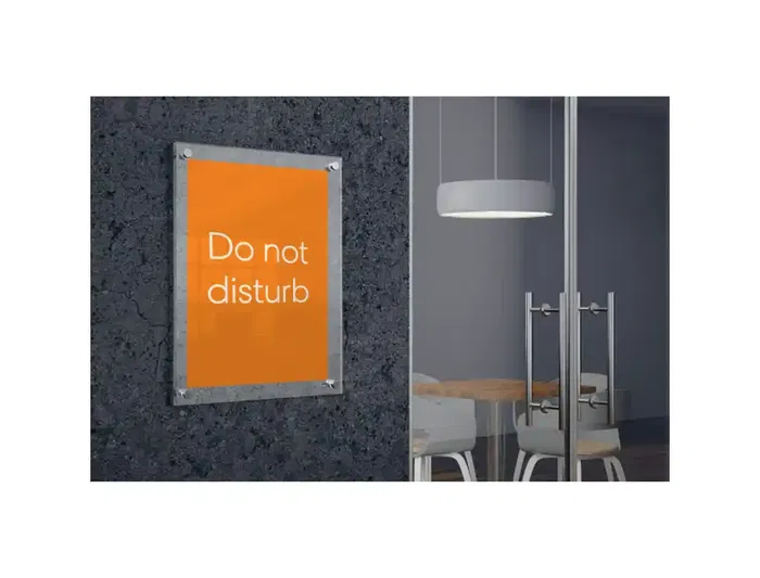 Pizarra blanca Nobo Transparente Acrílico