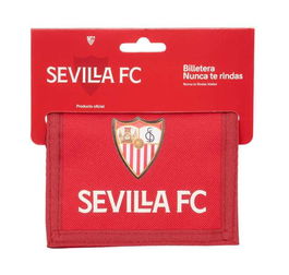 Safta Billetera Sevilla FC Resistente al Agua 12,5x9,5x1 cm