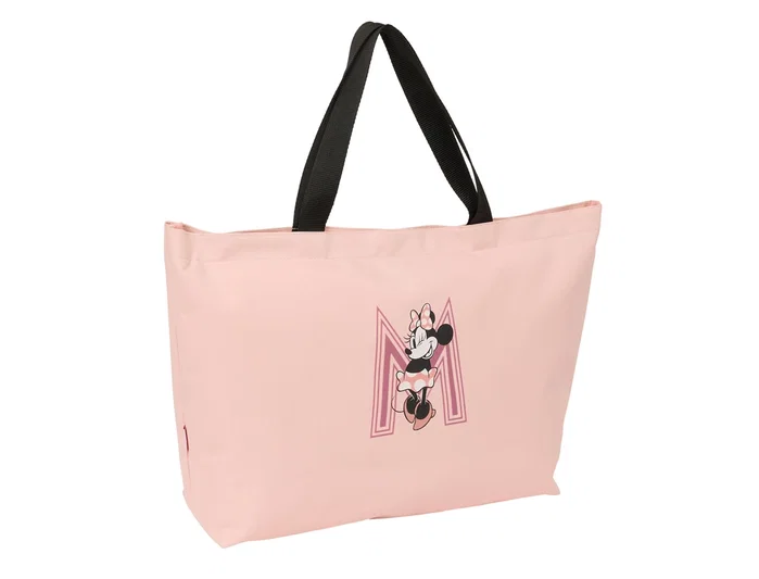Safta Big Shopping Bag Minnie Blush
