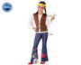 Disfraz Hippie Niña Infantil Siglo XX Multicolor Polyester 10-12 Años