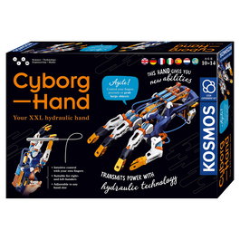 Kosmos Cyborg-Hand 12L Kit de Ingeniería Mehrsprachige Versión 10-14 Años Negro