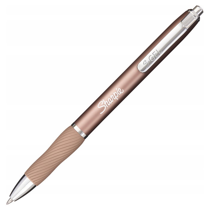 Sharpie S-Gel Metal Steel Grey + Rosegold 0,7 mm con 2 recambios