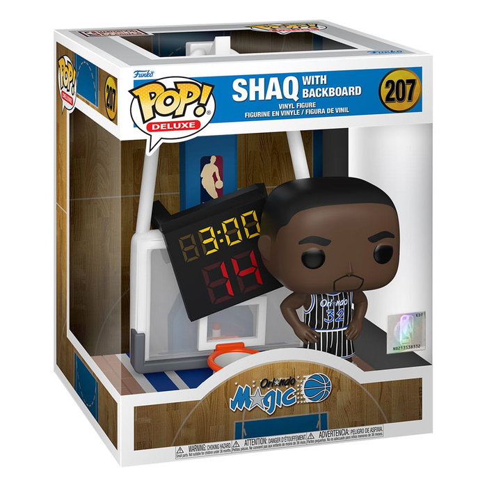 Funko NBA Legends POP! Sports Deluxe Vinyl Figura Shaq w/Backboard 16 cm
