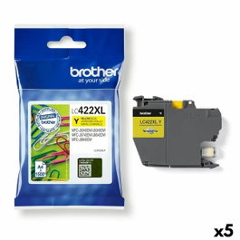 BROTHER LC422XLY - Cartucho de tinta de color Amarillo para impresoras Brother, Referencia LC422XLY