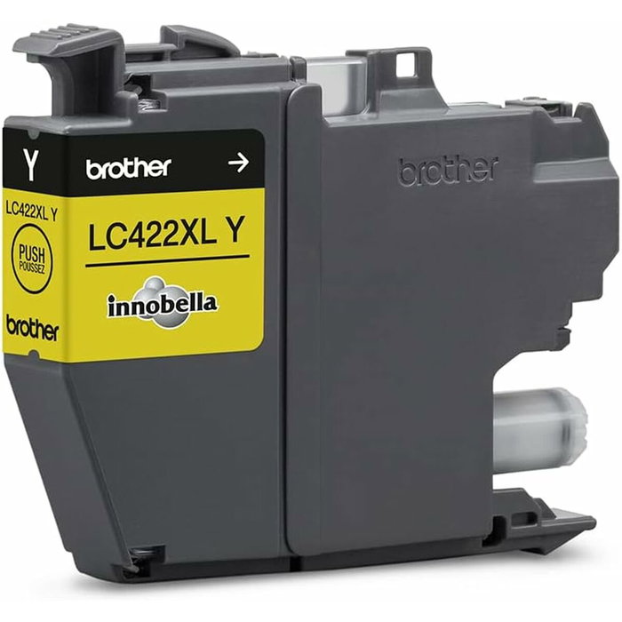 BROTHER LC422XLY - Cartucho de tinta de color Amarillo para impresoras Brother, Referencia LC422XLY