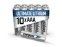 Energizer Ultimate Lithium AAA de 10 unidades