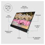 HP E14 G4 Monitor Portátil 14 Pulgadas Full HD Silver