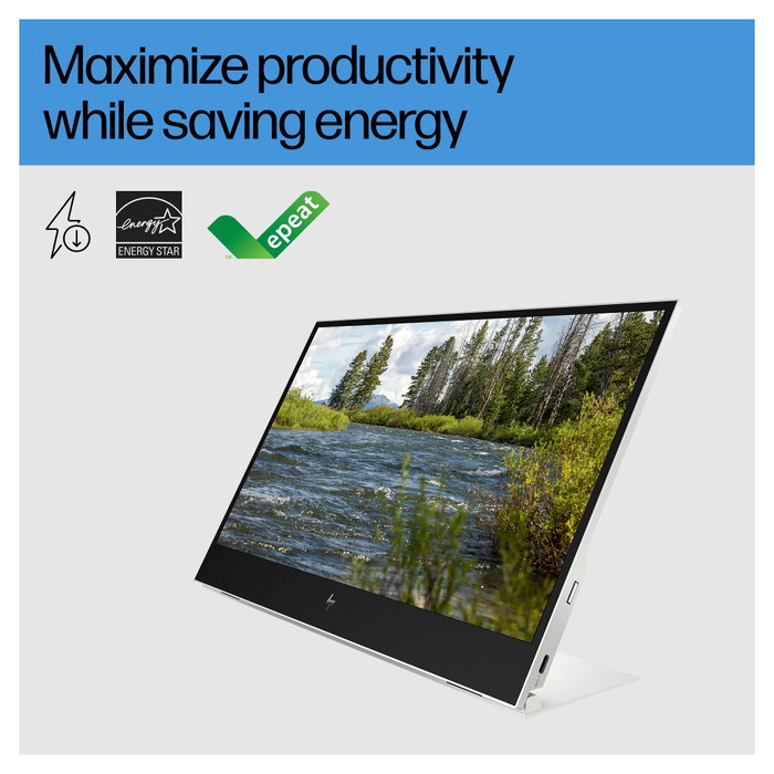 HP E14 G4 Monitor Portátil 14 Pulgadas Full HD Silver