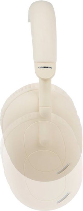 Grundig Auriculares Diadema con Cancelación Activa de Ruido (ANC), Color Crema