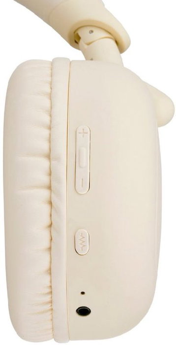 Grundig Auriculares Diadema con Cancelación Activa de Ruido (ANC), Color Crema