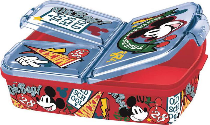 Disney Mickey Sandwichera Múltiple True Champions Edad Mínima 36 Meses