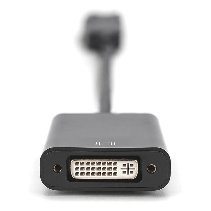 Digitus Adaptador DisplayPort a DVI Activo, Conector Mini DisplayPort Macho a DVI-I Hembra, 0.15m Digitus Adaptador DisplayPort a DVI Activo, Conector Mini DisplayPort Macho a DVI-I Hembra, 0.15m