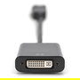 Digitus Adaptador DisplayPort a DVI Activo, Conector Mini DisplayPort Macho a DVI-I Hembra, 0.15m
