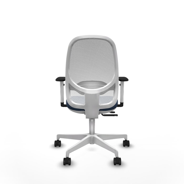 PIQUERAS Y CRESPO Silla de oficina Cilanco Azul marino y Blanco