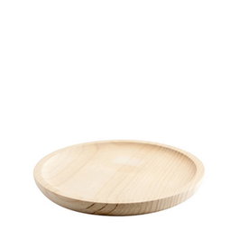 Arc Plato de Madera con Diseño de Pulpo para Orfebrería, Diámetro 20 cm