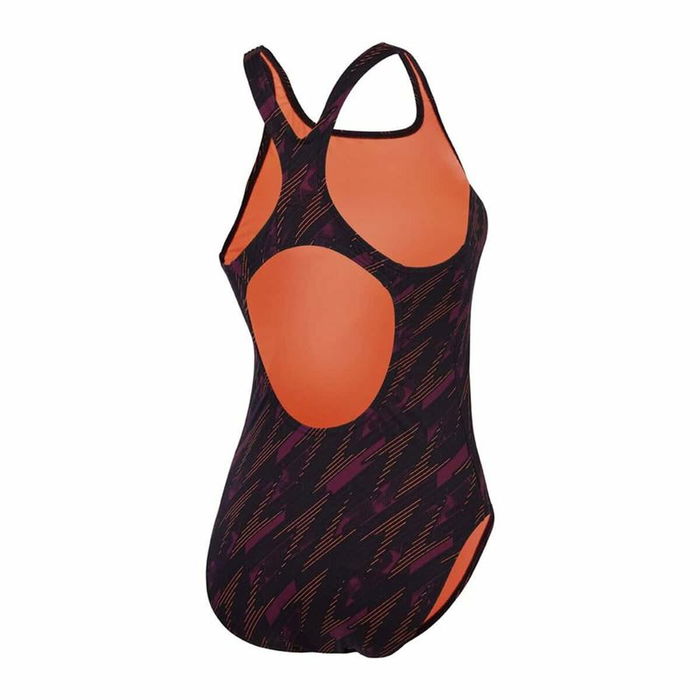 Bañador Mujer Speedo Hyperboom Allover Naranja 1,5 m