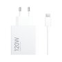 Xiaomi 120W HyperCharge Combo (Type-A) Blanco con cable USB-C
