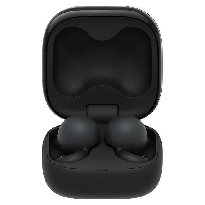 Sony WFL910B LinkBuds, Auriculares Inalámbricos True Wireless Open con Bluetooth 5.3, 8h/22h Batería, Carga Rápida, Resistencia IPX4, Control por Voz, Negro