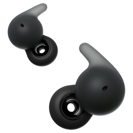 Sony WFL910B LinkBuds, Auriculares Inalámbricos True Wireless Open con Bluetooth 5.3, 8h/22h Batería, Carga Rápida, Resistencia IPX4, Control por Voz, Negro
