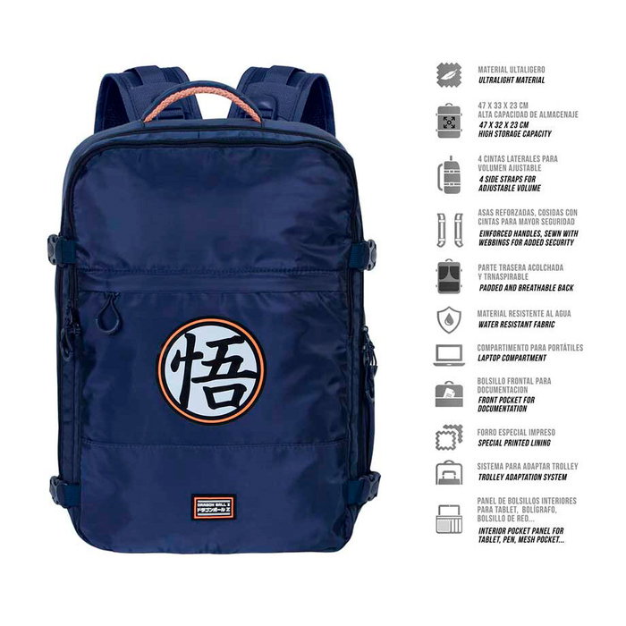 Karactermania Mochila Mercury Dragon Ball Symbol Azul