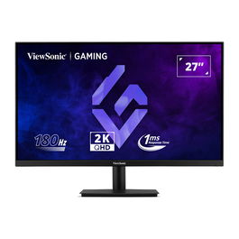 ViewSonic VX Series VX27G1-2K Monitor Gaming 69 cm (27") QHD 2560 x 1440 IPS 180Hz 1ms G-SYNC Compatible HDR10 Sin Marco Negro