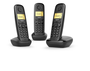 Gigaset A170 Trio Teléfono Inalámbrico Negro