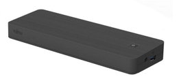 Fujitsu L100 USB Type-C Port Replicator para LIFEBOOK y STYLISTIC: HDMI, DisplayPort, VGA, Ethernet, Power Delivery hasta 60W, 3 x USB 3.1 Tipo-A