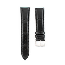 Tommy Hilfiger Correa de Piel Negra 22mm