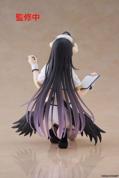 Overlord Estatua PVC Desktop Cute Figure Albedo Nurse Ver. Renewal 13 cm