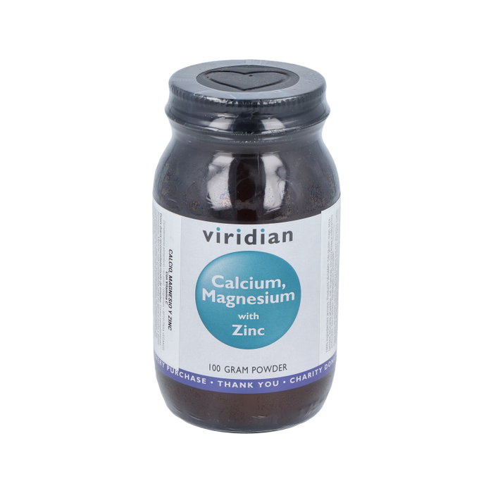 VIRIDIAN Calcio Magnesio Zinc + Vit. C Polvo 100g VIRIDIAN Calcio Magnesio Zinc + Vit. C Polvo 100g