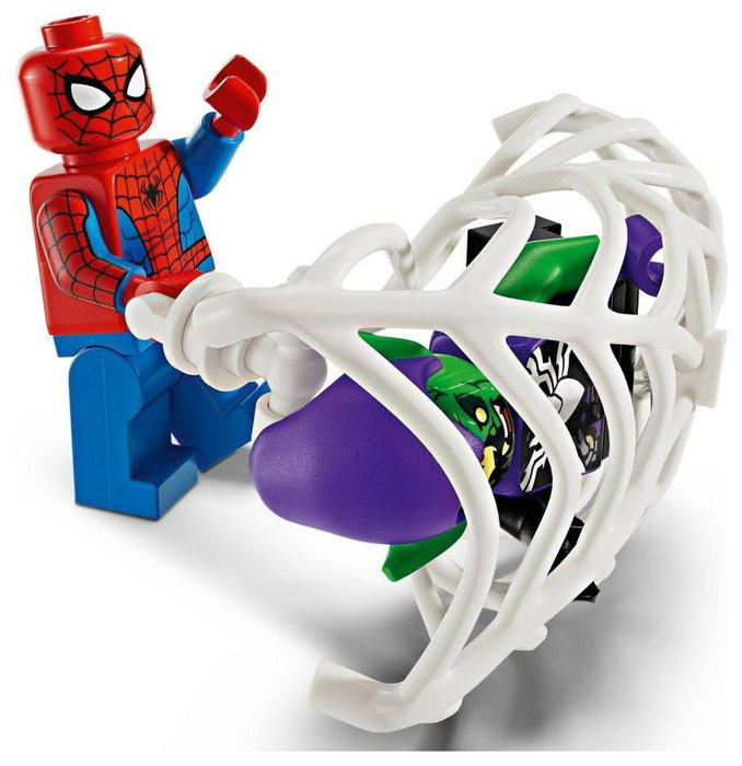 Lego Marvel Coche de Carreras de Spider-Man y Duende Verde Venomizado