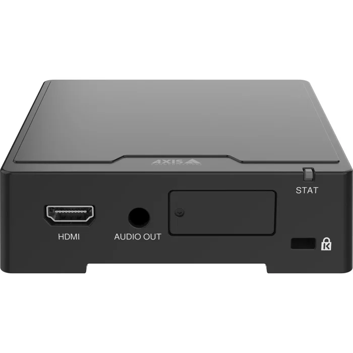 Axis D1110 Decodificador de Video 4K UHD (3840x2160) para 8 Cámaras con Multi View, Negro