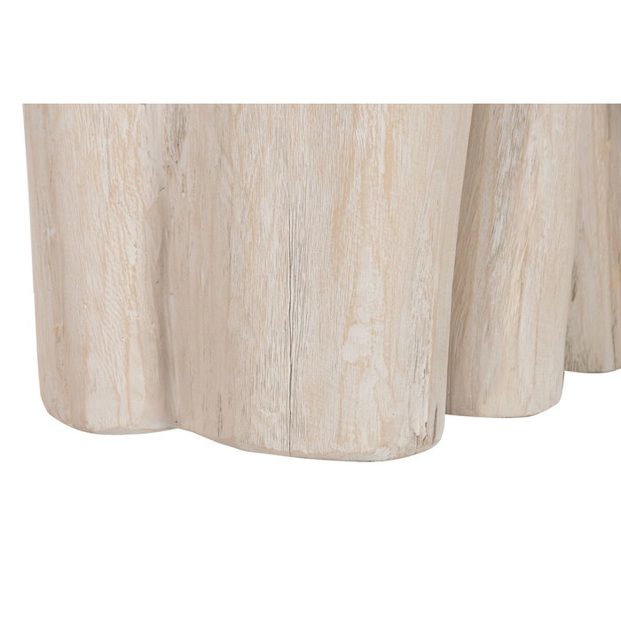 DKD Home Decor Indonesia 1c24 Consola Balines Blanco 40 x 77 x 120 cm