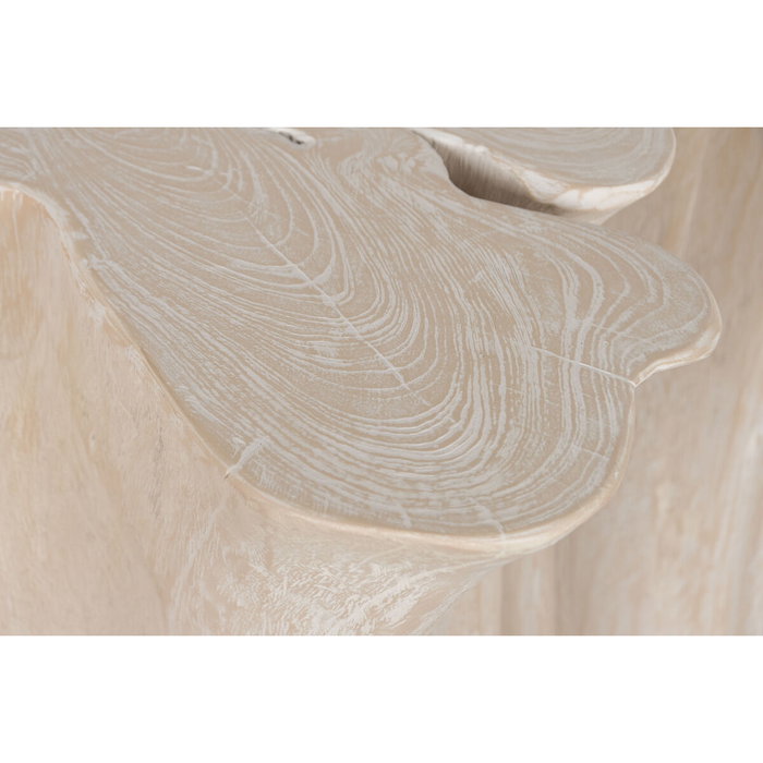 DKD Home Decor Indonesia 1c24 Consola Balines Blanco 40 x 77 x 120 cm