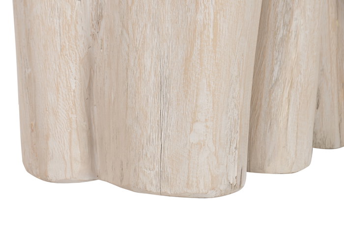 DKD Home Decor Indonesia 1c24 Consola Balines Blanco 40 x 77 x 120 cm